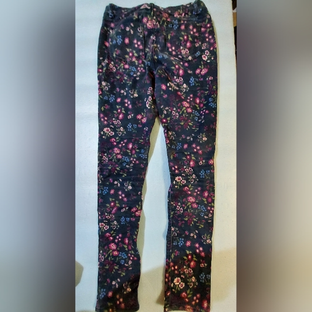 Floral print jeggins